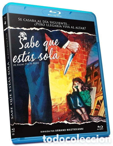 Cine: Sabe que est&aacute;s sola (He Knows You're Alone) - Blu-Ray