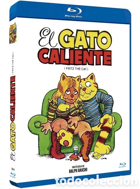 Cine: El gato caliente (Fritz the cat) - Blu-Ray