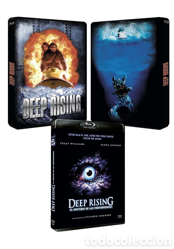 Cine: Deep Rising (Nueva edici&oacute;n) + Steelbook - Blu-Ray