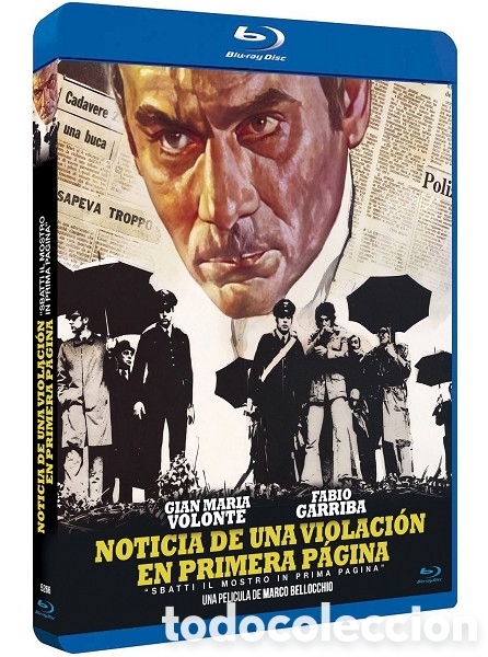 Cine: Noticia de Violaci&oacute;n en Primera P&aacute;gina ( Sbatti il mostro in prima pagina) - Blu-Ray