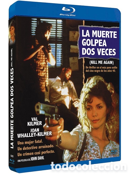 Cine: La muerte golpea dos veces (Kill me again) - Blu-Ray