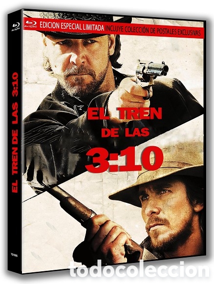 Cine: El tren de las 3:10 (2007 Funda+postales) - Blu-Ray