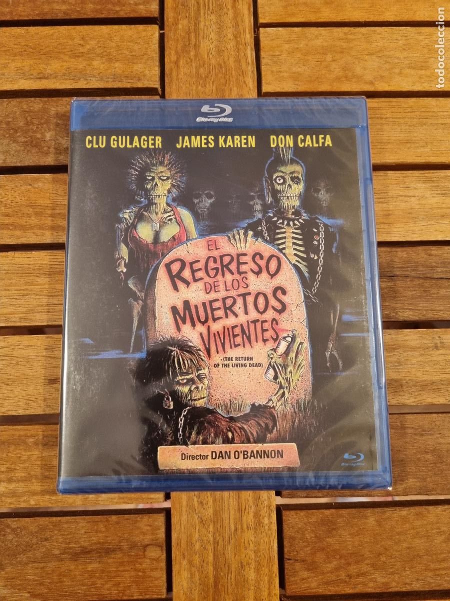 Cine: El regreso de los muertos vivientes - Blu-ray nuevo - The return of the Living Dead