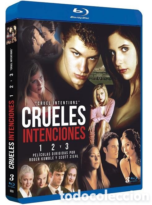 Cine: Crueles Intenciones 1+2+3 - Blu-Ray