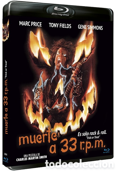 Cine: Muerte a 33 r.p.m. (Trick Or Treat) - Blu-Ray