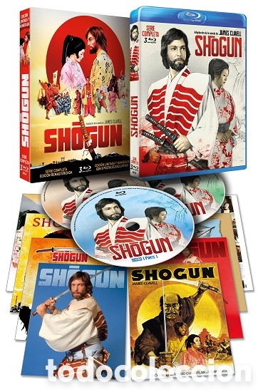 Cine: Shogun (3 BDs) Serie TV con Funda y 8 Postales Exclusivas - Blu-Ray