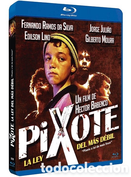 Cine: Pixote, la Ley del m&aacute;s D&eacute;bil (Pixote a lei do mais fraco) - Blu-Ray