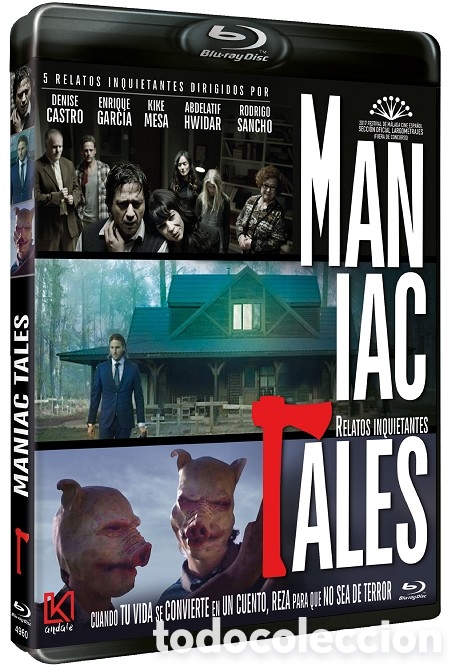 Cine: Maniac Tales (Relatos inquietantes) - Blu-Ray