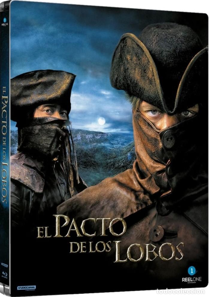 Kino: El pacto de los lobos (Christophe Gans, 2001) Edicion limitada metalica Bluray reel one con extras.