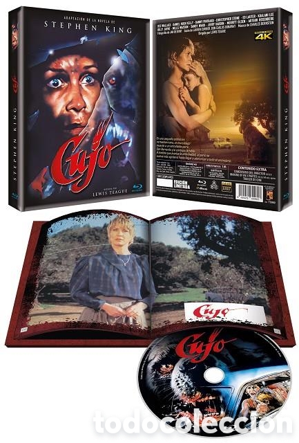 Cine: Cujo (Mediabook BD con 24 P&aacute;ginas Edici&oacute;n Limitada y Numerada) - Blu-Ray