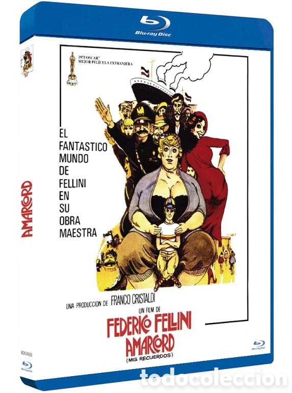 Cine: Amarcord - Blu-Ray Nuevo y precintado