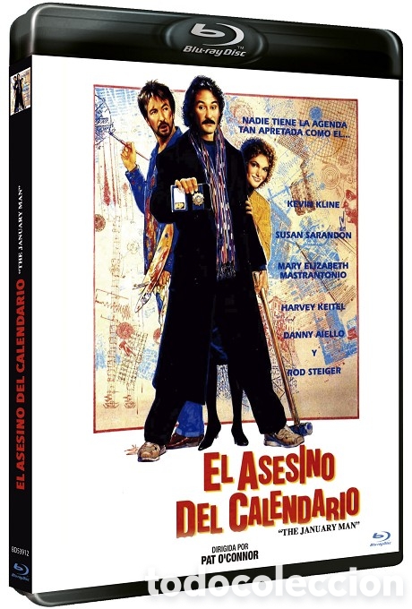 Cine: El Asesino del Calendario (The January Man) - Blu-Ray