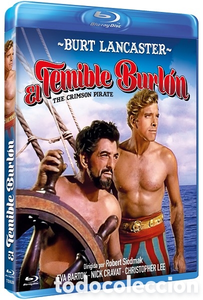 Cine: El Temible Burl&oacute;n (The Crimson Pirate) - Blu-Ray