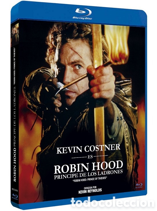 Cine: Robin Hood Pr&iacute;ncipe De Los Ladrones - Blu-Ray