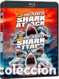 Cine: 3-Headed Shark Attack + 5-Headed Shark Attack - Blu-Ray