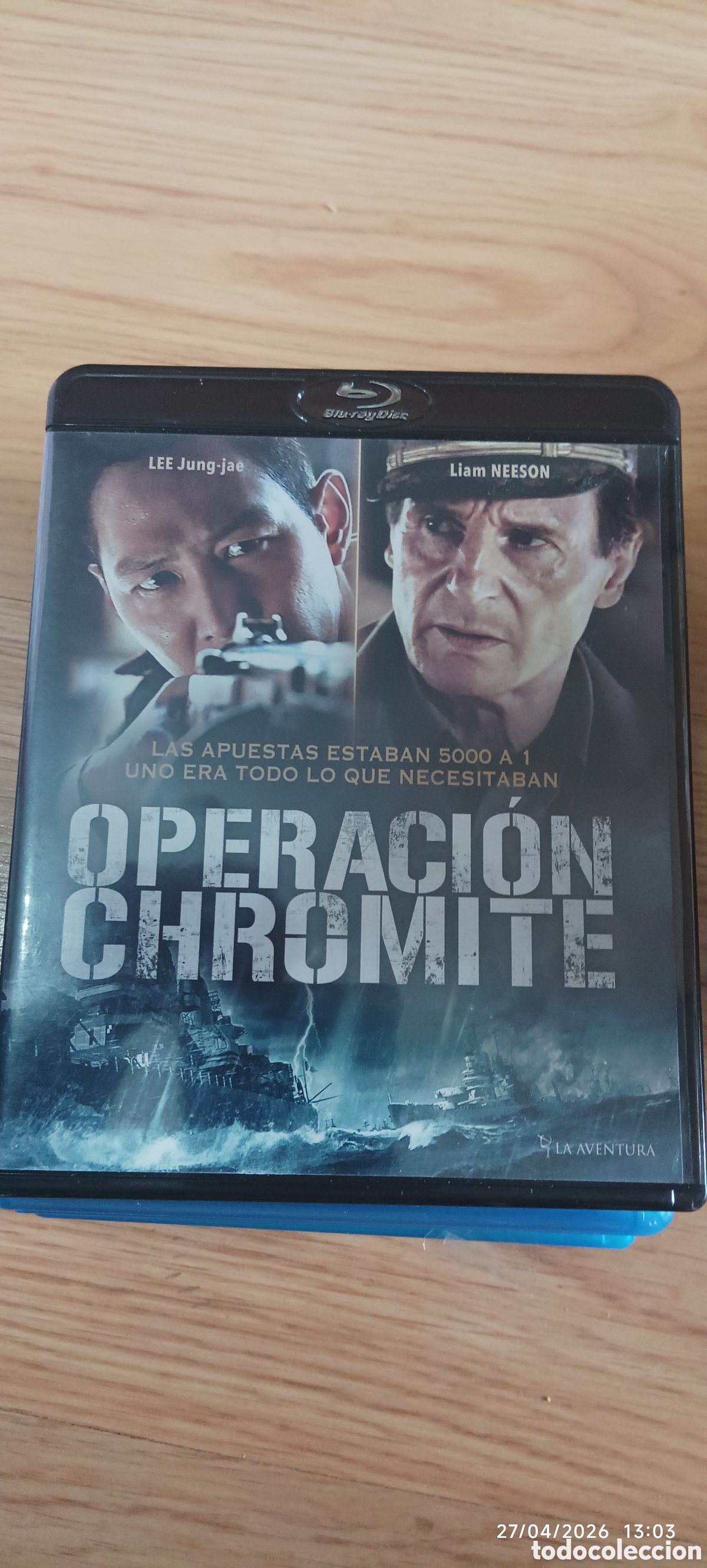 Cine: Operaci&oacute;n Chromite Blu-ray Liam Neeson