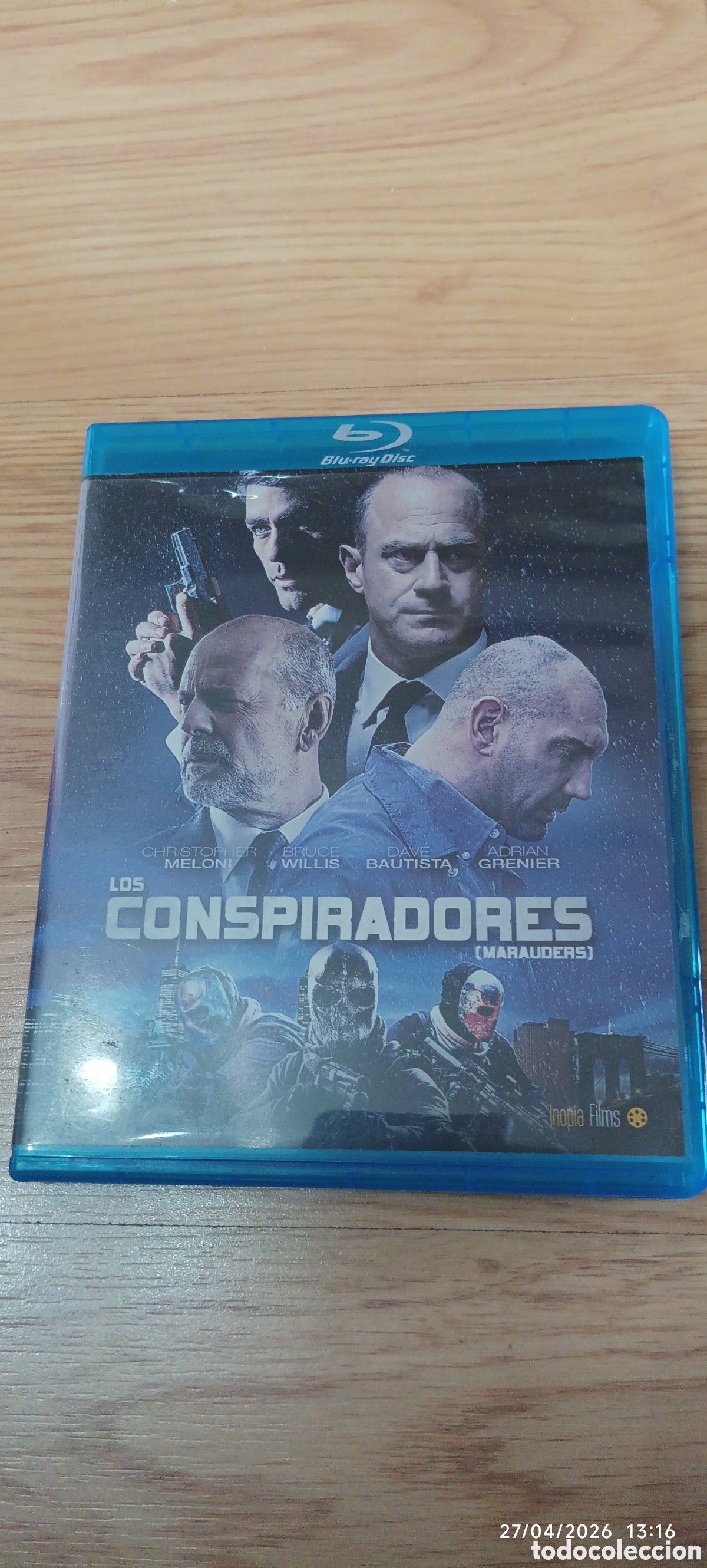 Cine: Los conspiradores Bruce Willis