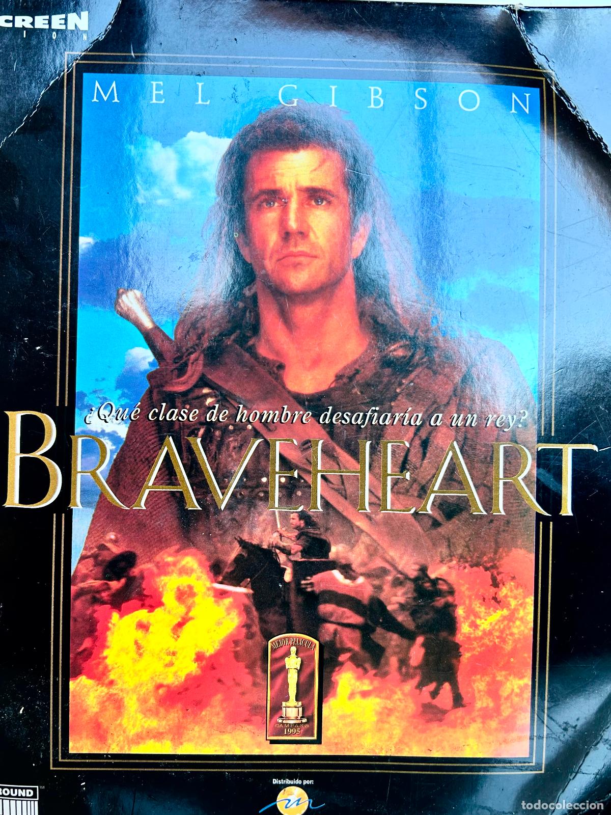 Cine: LASERDISC-BRAVEHEART DOBLE DISCO-MEL GIBSON-PAL DIGITAL-LASER DISC PEL&Iacute;CULA PELI ESPA&Ntilde;OL