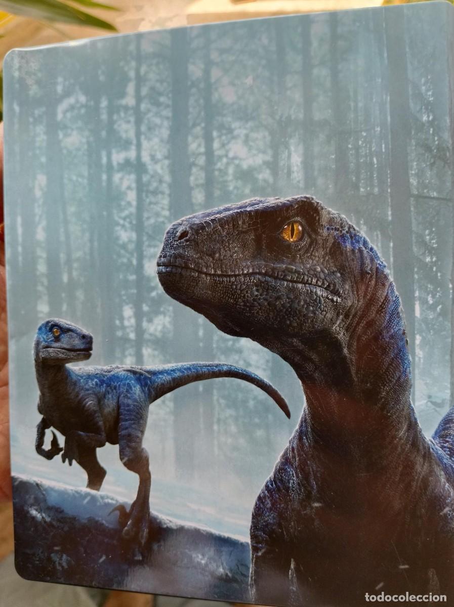 Cine: Jurassic World Dominion edici&oacute;n met&aacute;lica solo disco 4K