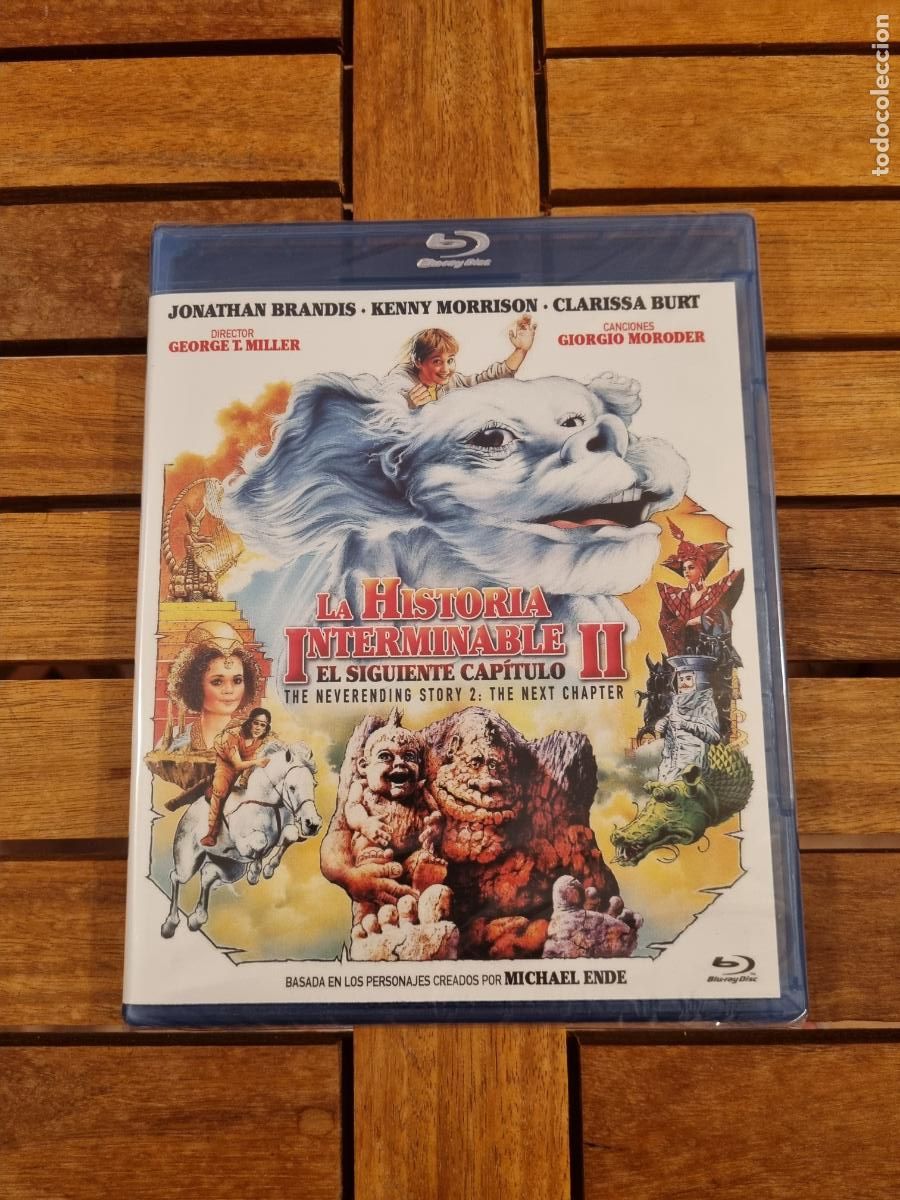Cine: La historia interminable II - El siguiente cap&iacute;tulo - Blu-ray nuevo - The neverending story 2