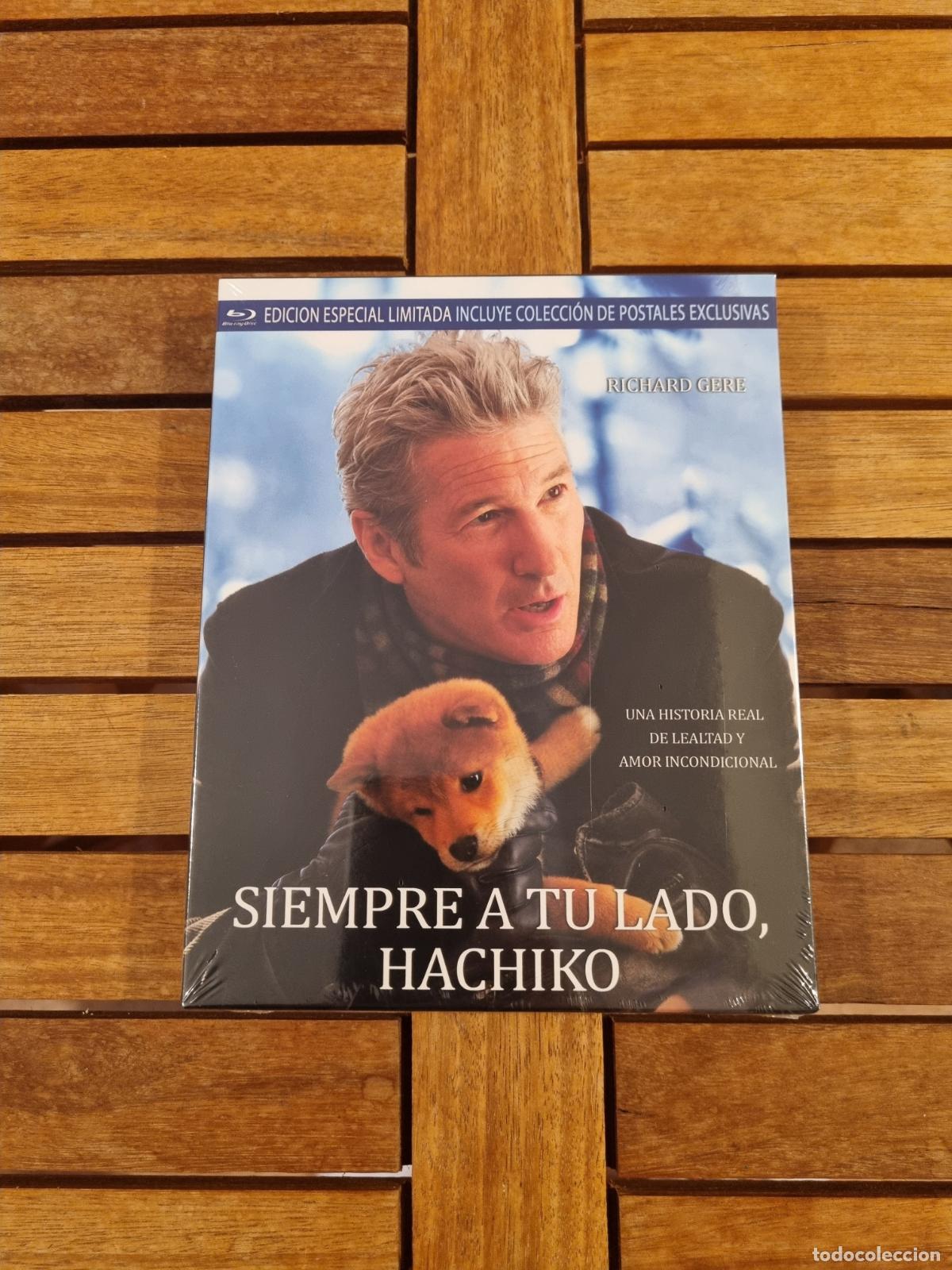 Cine: Siempre a tu lado Hachiko - Blu-ray nuevo - Hachi: A Dog's Tale - Limitada y numerada con 8 postales
