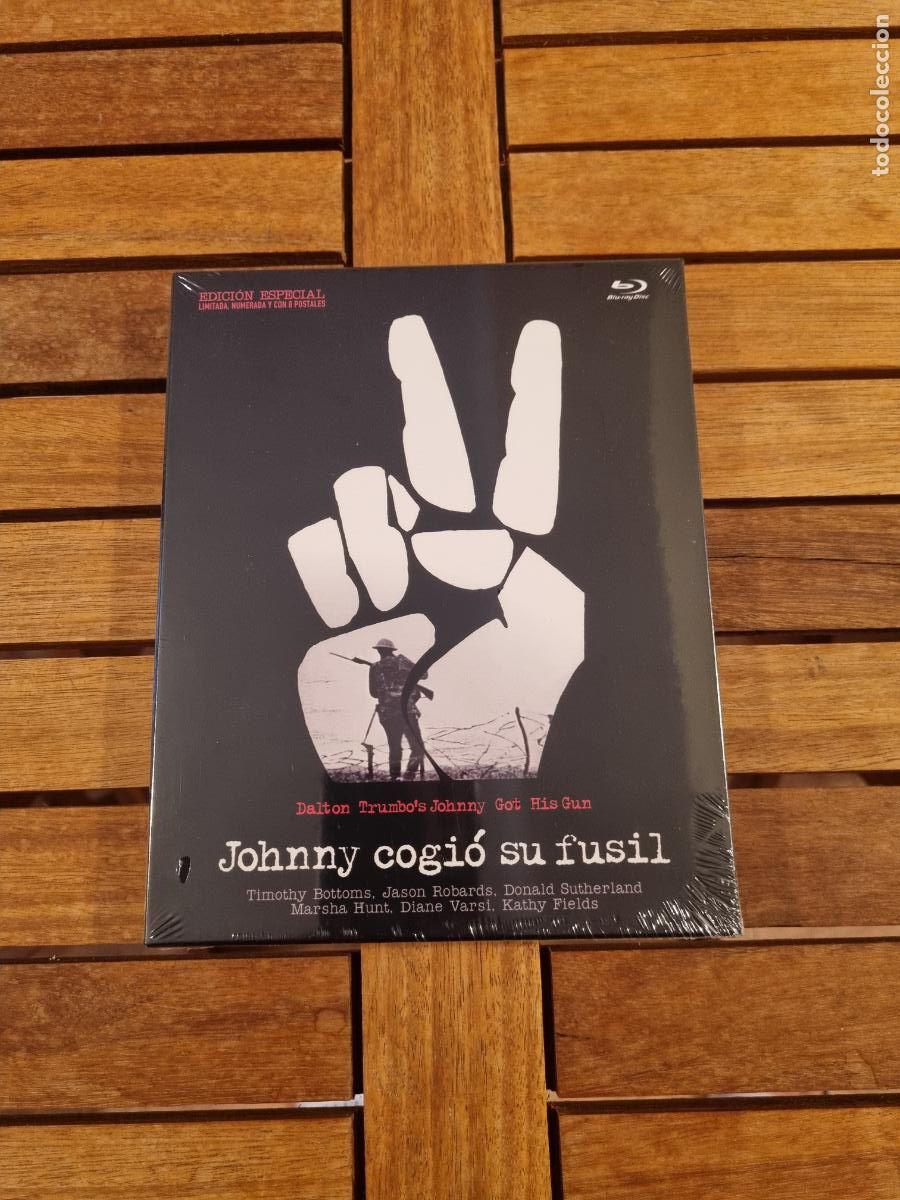 Cine: Johnny cogi&oacute; su fusil - Blu-ray nuevo - Dalton Trumbo's Johnny Got His Gun - Ed. especial y postales