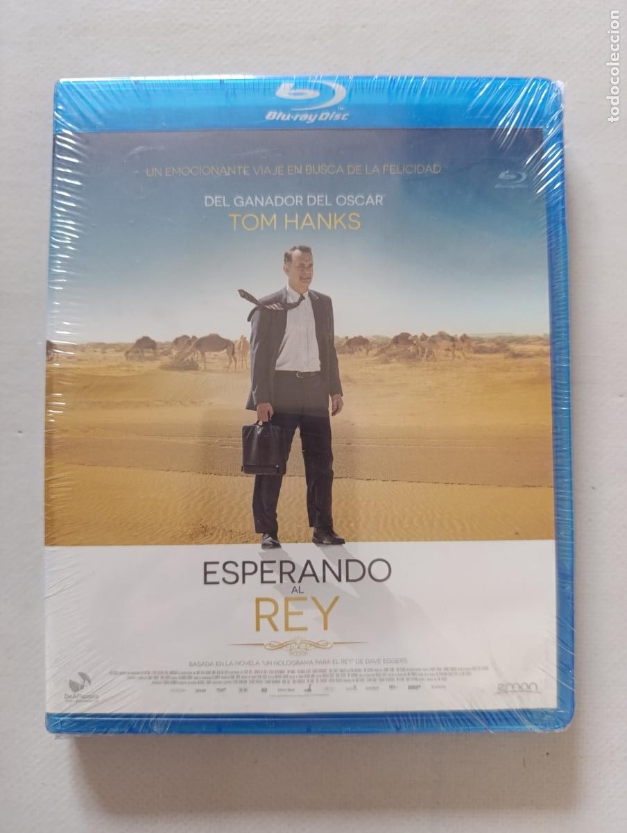 Cine: BLU-RAY ESPERANDO AL REY - TOM HANKS - NUEVO, PRECINTADO (290w)
