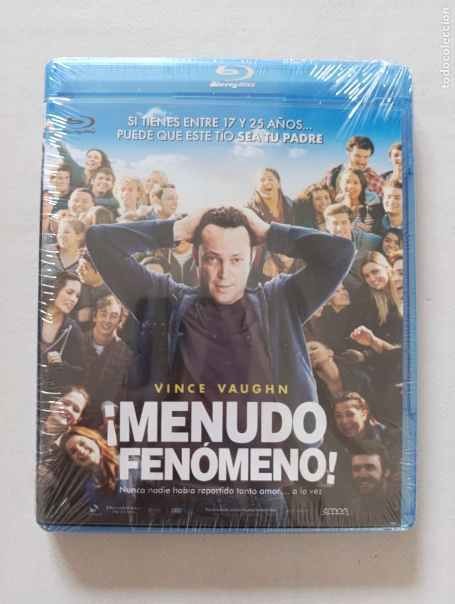 Cine: BLU-RAY &iexcl;MENUDO FENOMENO! - VINCE VAUGHN - NUEVO, PRECINTADO (290)