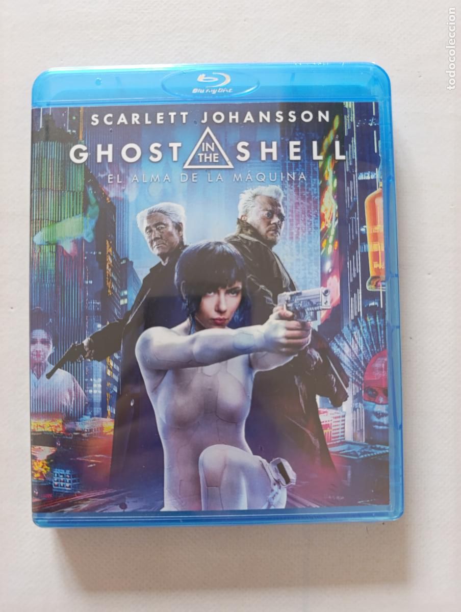 Cine: BLU-RAY GHOST IN THE SHELL - EL ALMA DE LA MAQUINA - SCARLETT JOHANSSON - NUEVO, PRECINTADO (290w)