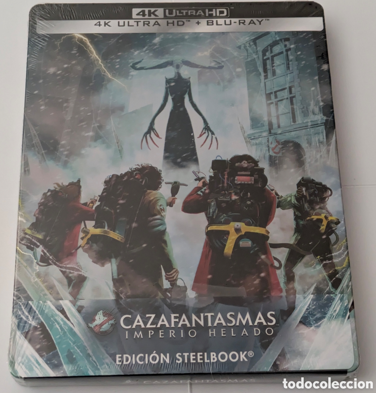 Cine: Cazafantasmas Imperio Helado steelbook UHD 4K bluray