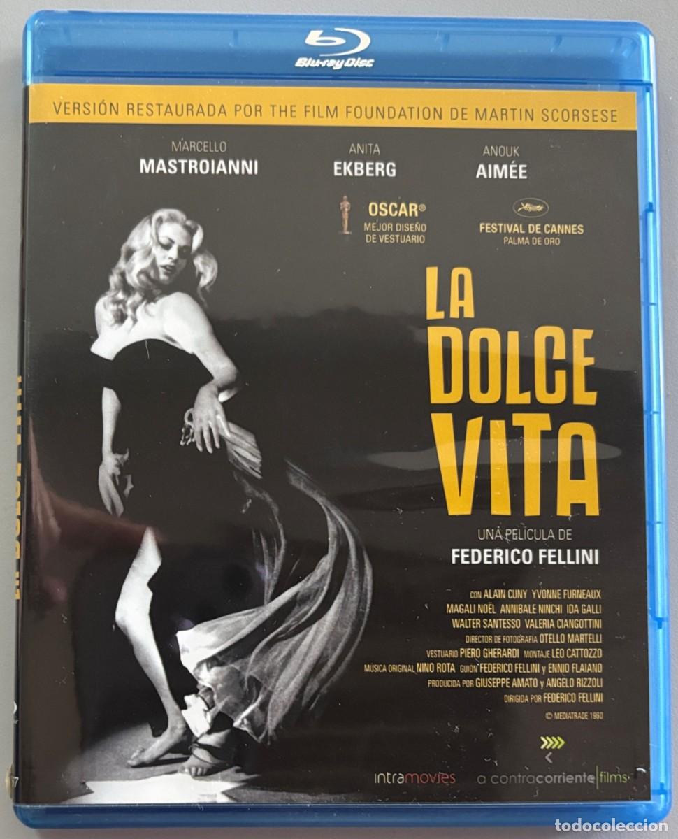 Cine: LA DOLCE VITA (1960) MARCELO MASTROIANNI, ANITA EKBERG -FILM FEDERICO FELLINI
