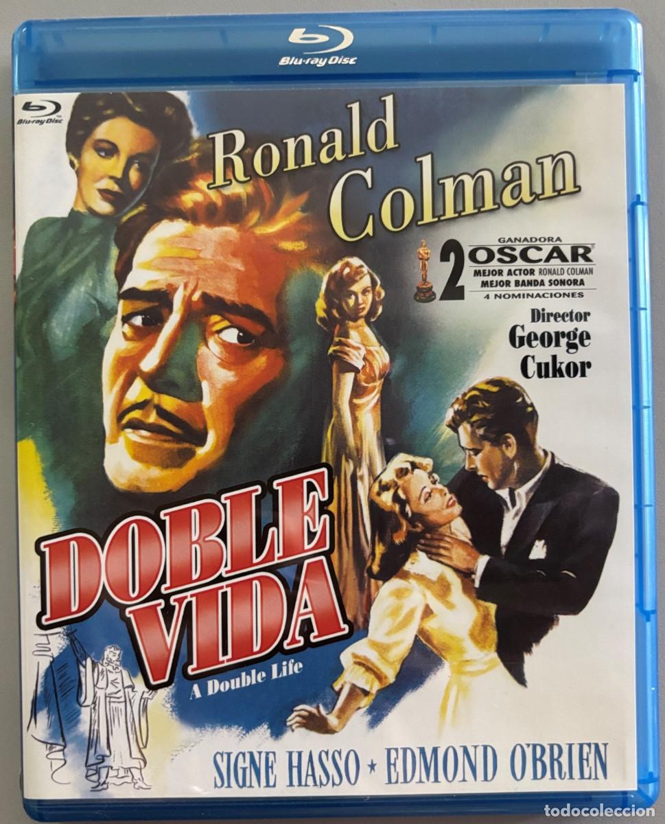 Cine: DOBLE VIDA (A DOUBLE LIFE, 1947) RONALD COLMAN, SIGNE HASSO, EDMOND O'BRIEN -FILM GEORGE CUKOR