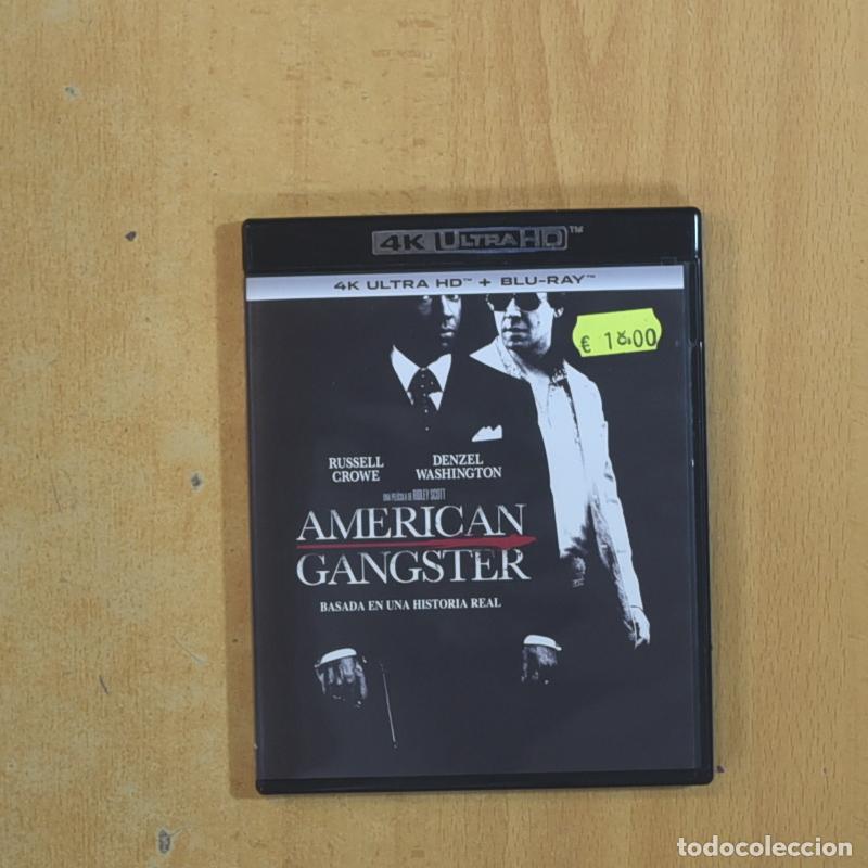 Cine: AMERICAN GANGSTER 4K - BLURAY - &iexcl;Haz tu pedido con m&aacute;s art&iacute;culos!