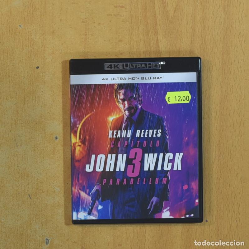Cinema: JOHN WICK 3 4K - BLURAY - Ampl&iacute;a tu colecci&oacute;n