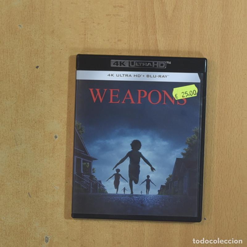 Cinema: WEAPONS 4K - BLURAY - Ampl&iacute;a tu colecci&oacute;n