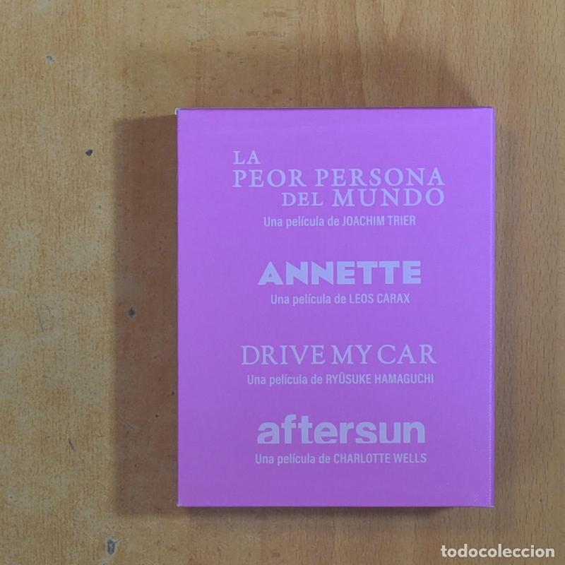 Cine: LAPEOR PERSONA DEL MUNDO / ANNETTE / DRIVE MY CAR / AFTERSUN - BLURAY