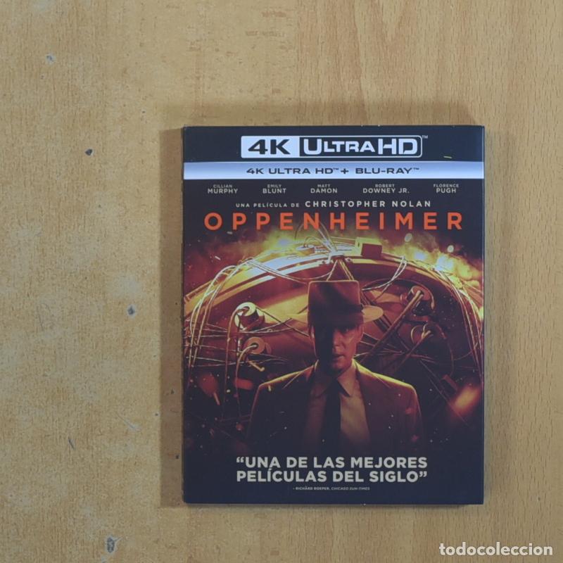 Cine: OPPENHEIMER 4K - BLURAY - Ampl&iacute;a tu colecci&oacute;n