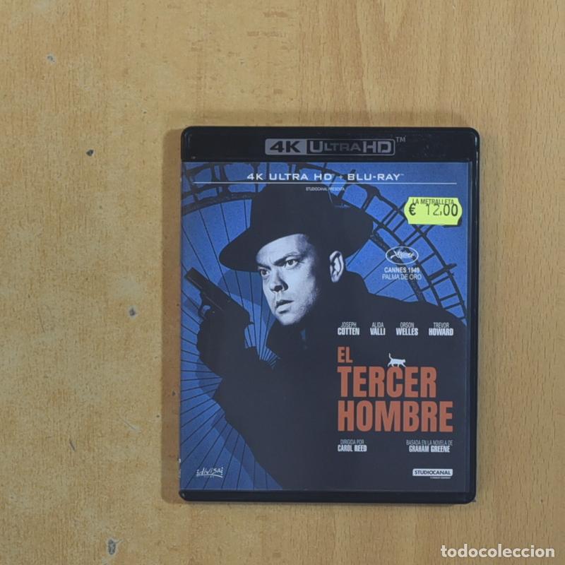 Cine: EL TERCER HOMBRE 4K - BLURAY - Comb&iacute;nalo con otros art&iacute;culos