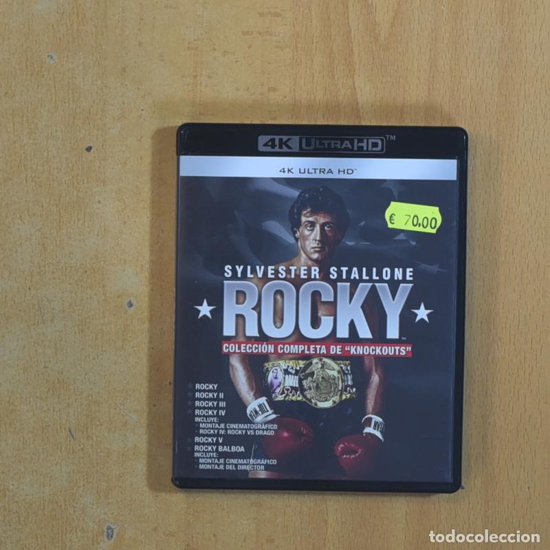 Cine: ROCKY COLECCION COMPLETA 4K - BLURAY