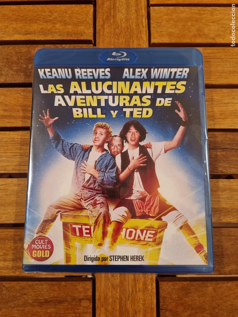 Cine: Las alucinantes aventuras de Bill y Ted - Blu-ray nuevo - Bill & Ted's Excellent Adventure