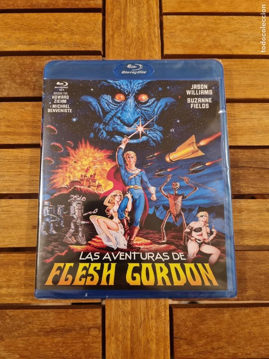 Cine: Las aventuras de Flesh Gordon - Blu-ray nuevo - Flesh Gordon