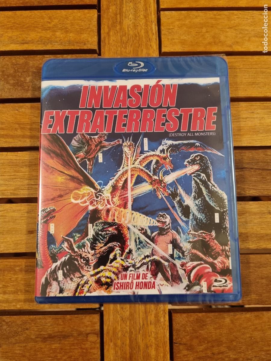 Cine: Invasi&oacute;n Extraterrestre - Blu-ray nuevo - Destroy all Monsters - Ishir&ocirc; Honda