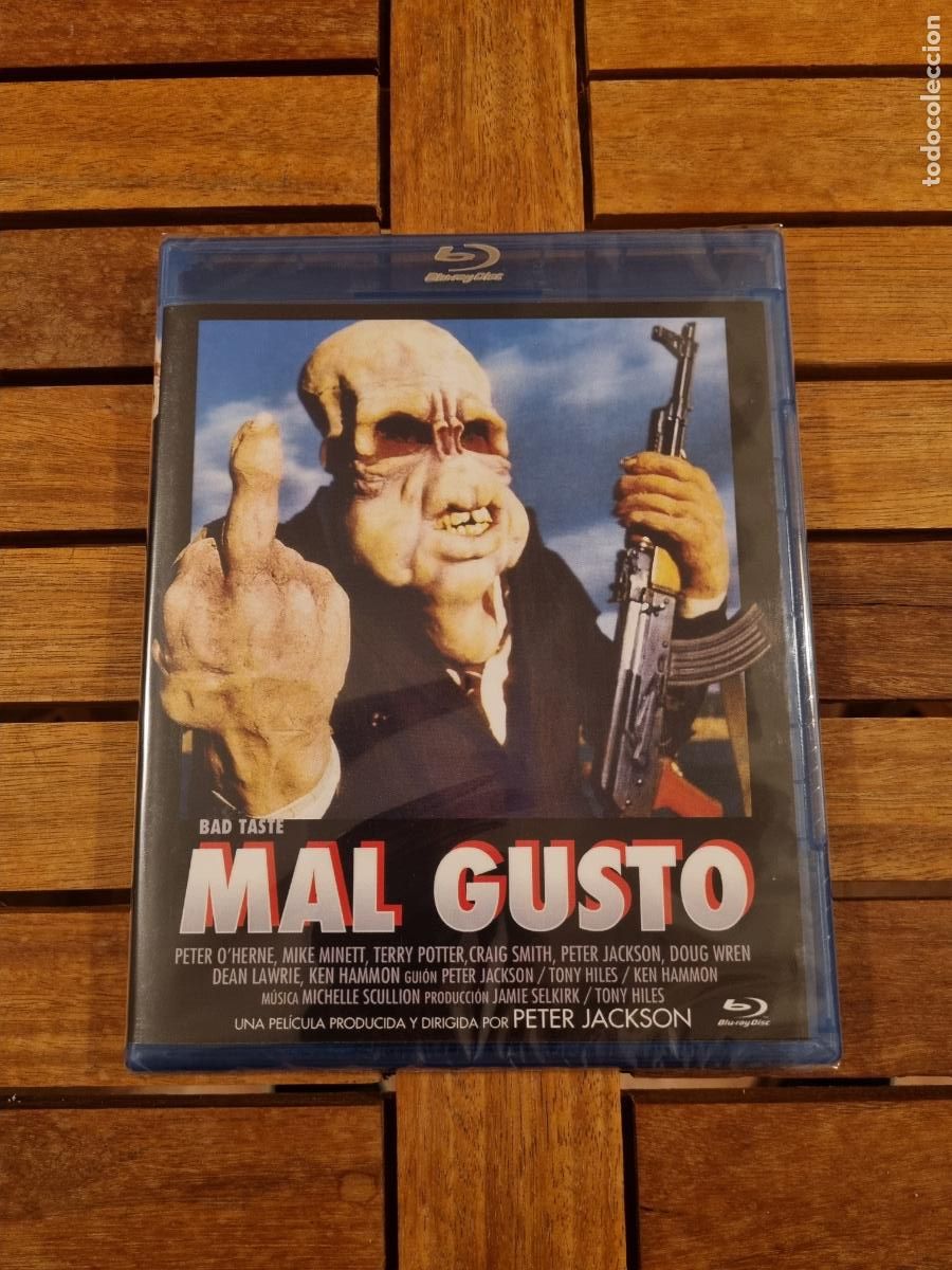 Cine: Mal Gusto - Blu-ray nuevo - Bad Taste - Peter Jackson