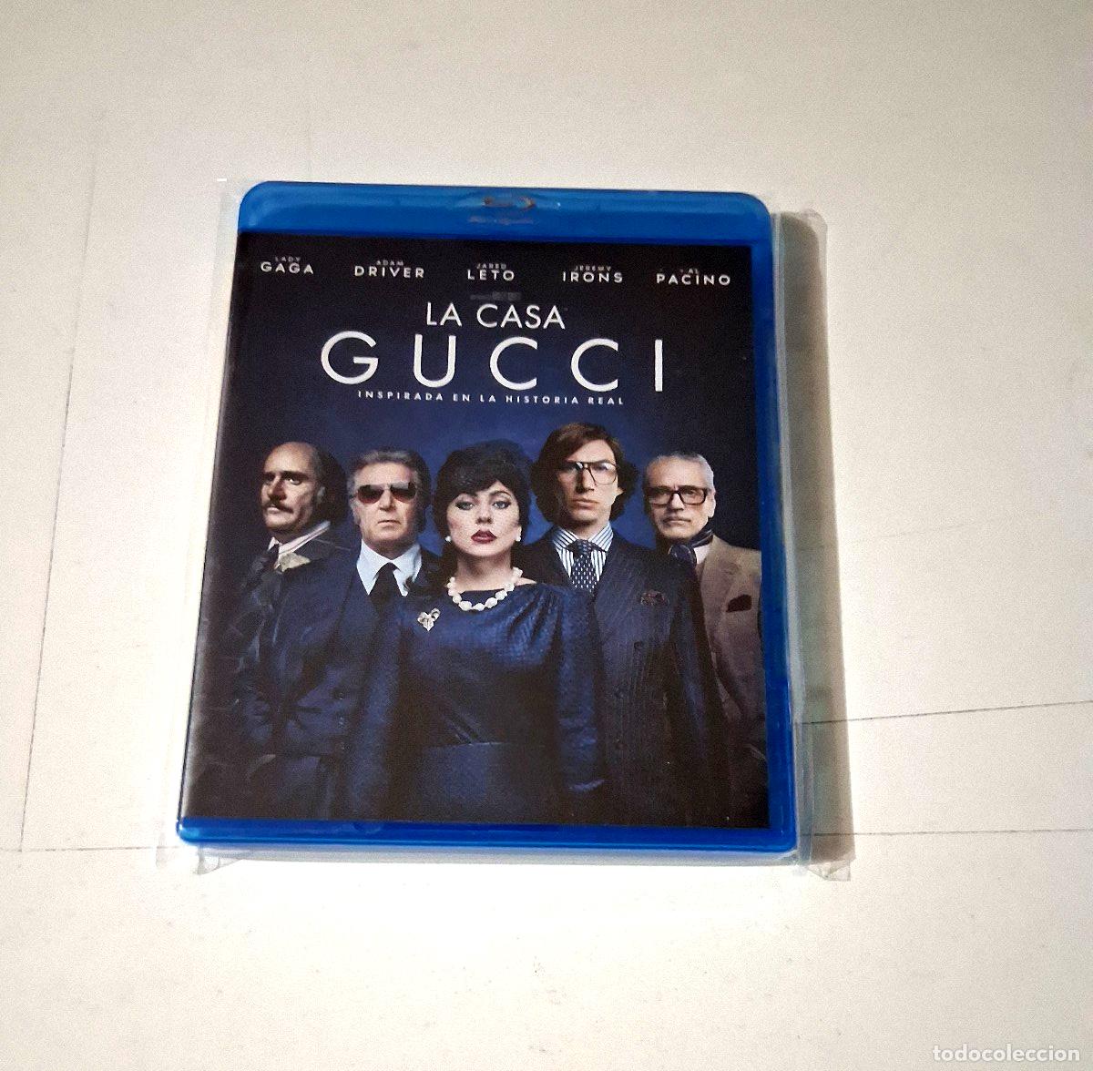 Cine: BLU-RAY &rdquo;LA CASA GUCCI&rdquo; COMO NUEVO RIDLEY SCOTT LADY GAGA ADAM DRIVER JARED LETO