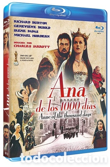 Cine: Ana De Los Mil D&iacute;as - Blu-Ray R (Bd-R)