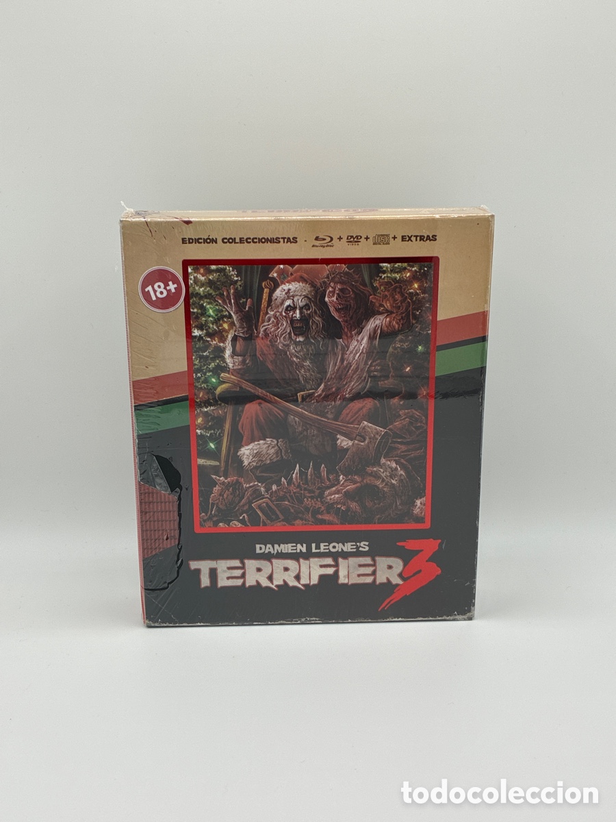 Cine: Terrifier 3 Edici&oacute;n Coleccionista Bluray