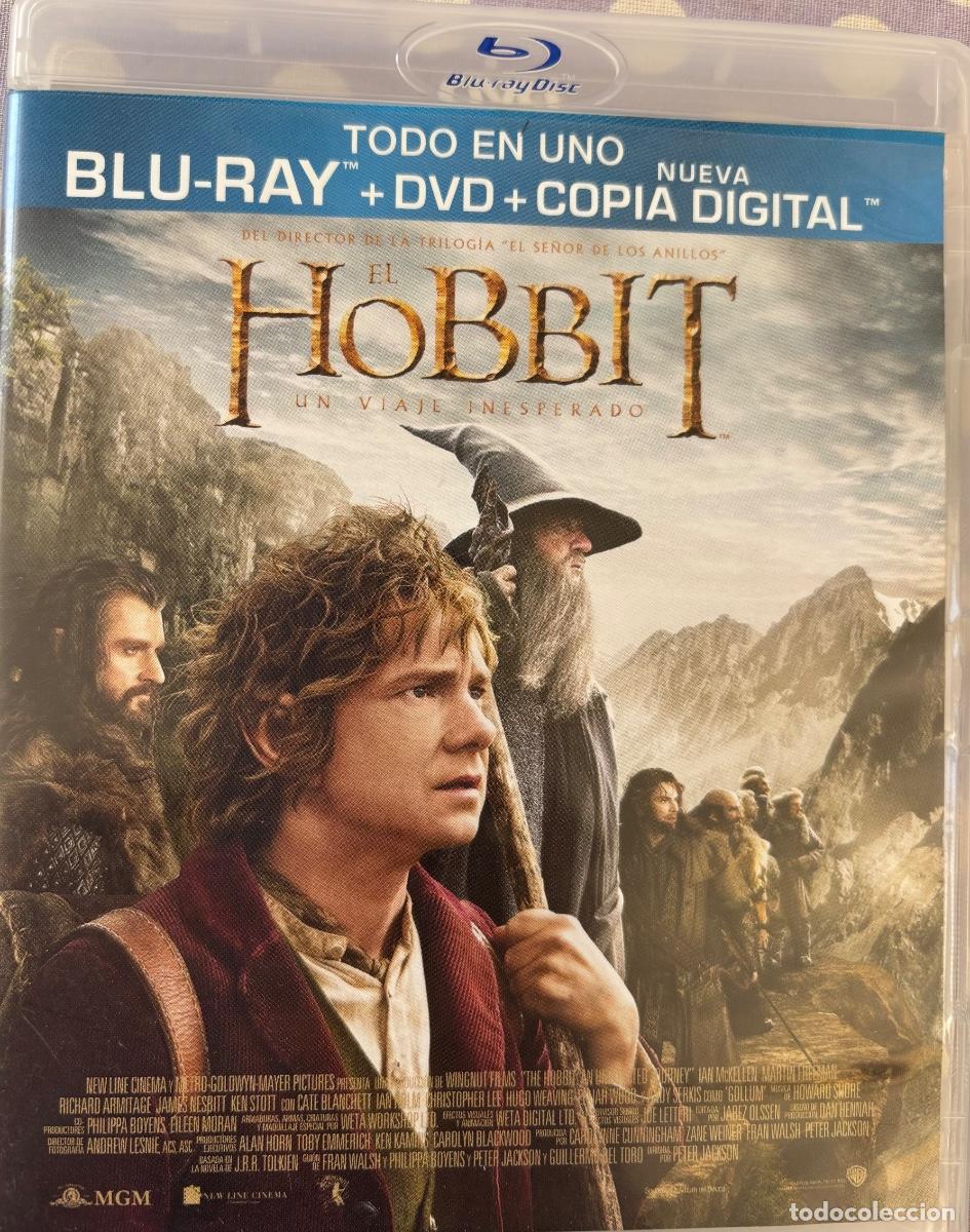 Cine: El Hobbit Un viaje Inesperado (Blue ray + DVD + copia digital) (Blue Ray)