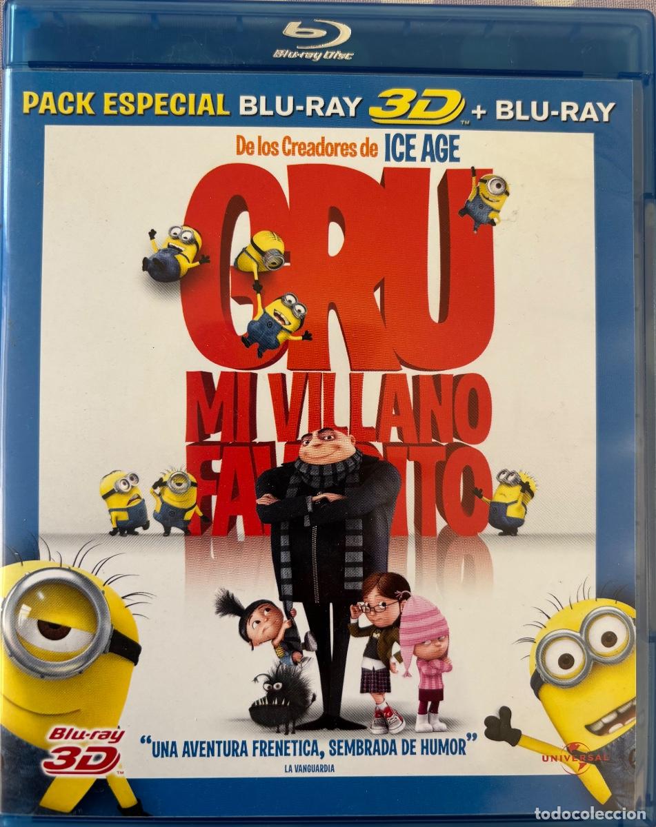Cine: Gru, Mi villano favorito ( 3D y Blue Ray)