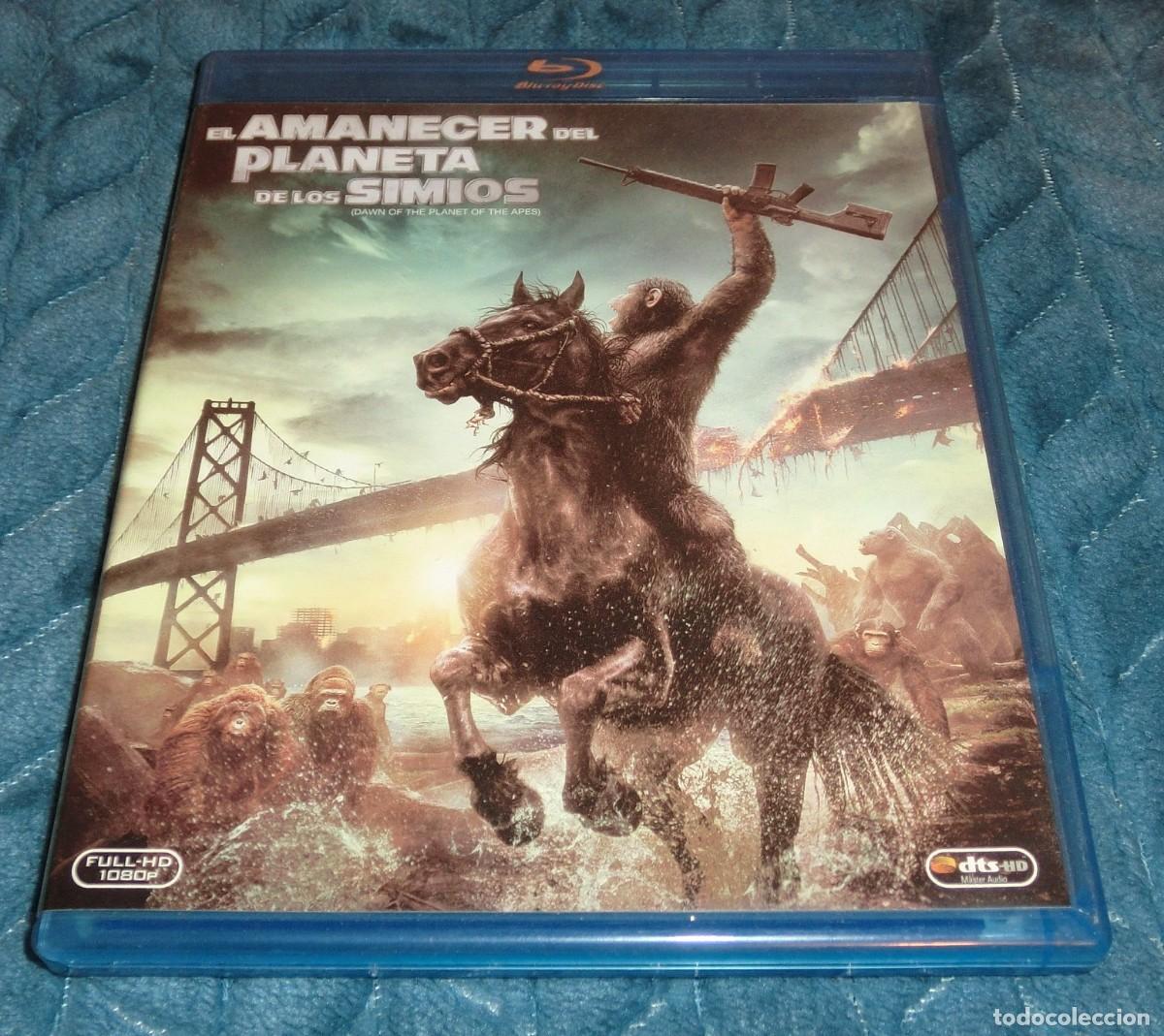 Cine: BLU-RAY DISC EL AMANECER DEL PLANETA DE LOS SIMIOS (DE COLECCIONISTA-PERFECTO ESTADO-SOLO UN USO)