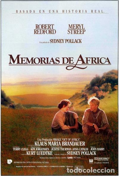 Cine: Memorias de &Aacute;frica- 5050582773811